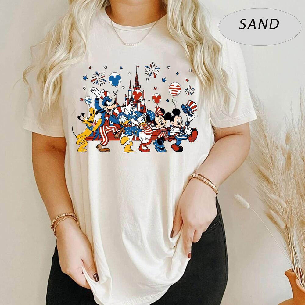 Disney Freedom Mickey Mouse And Friends Shirt 1